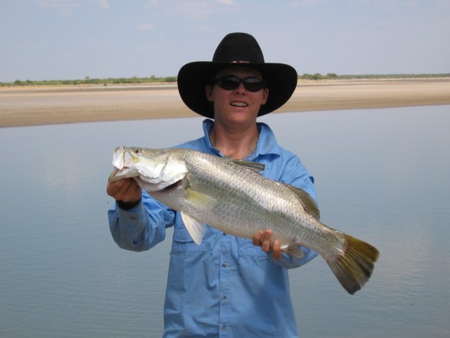 72cm Fitzroy River barra